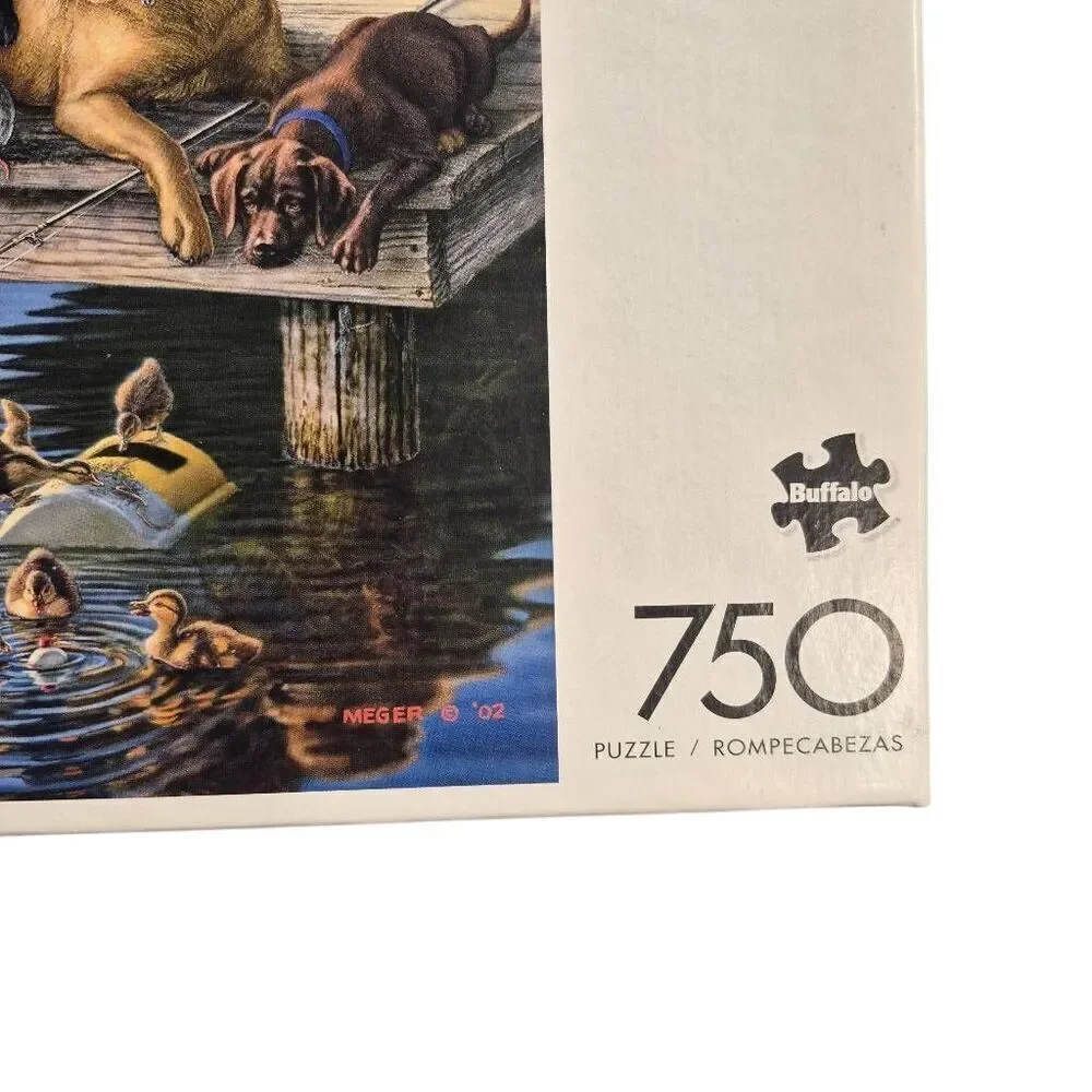 Buffalo Games Dog Days Summer School 750 pc Jigsaw Puzzle